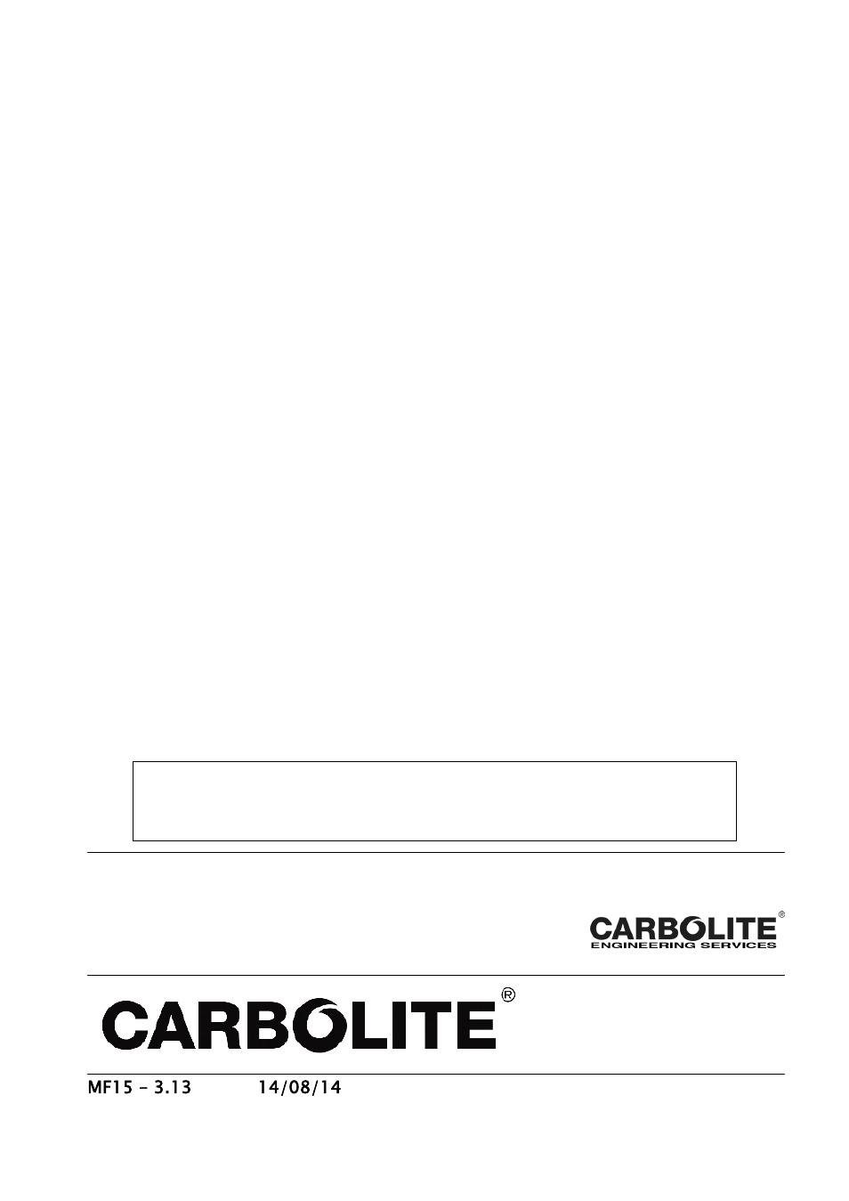 Carbolite Peak Series User Manual | Page 16 / 16