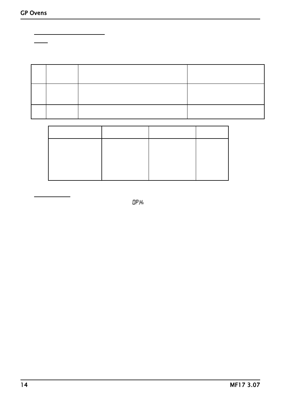 Fuses & power settings | Carbolite GP Series User Manual | Page 14 / 16