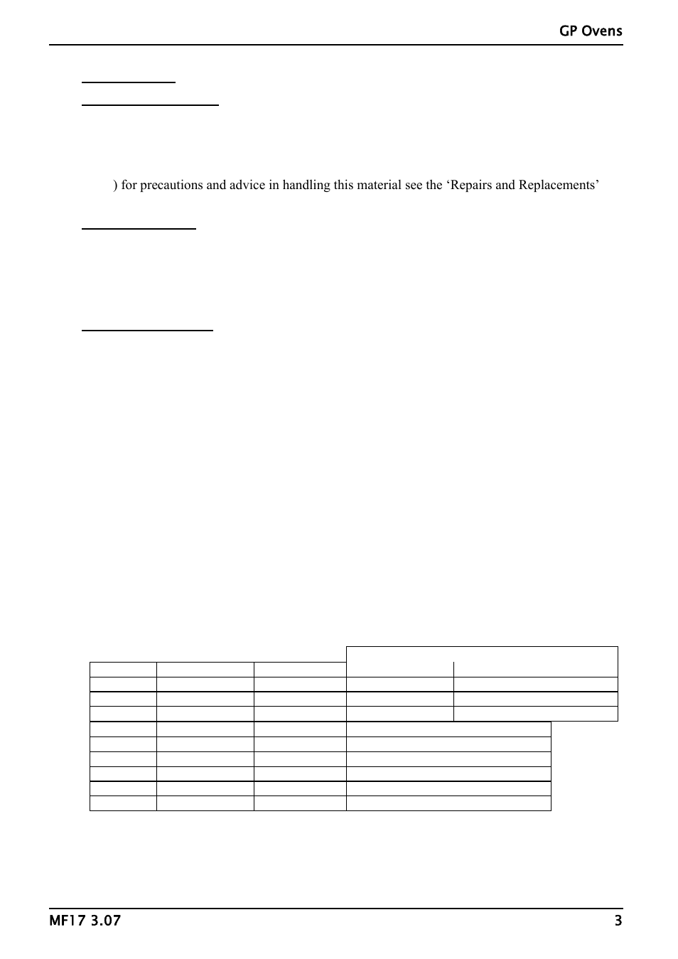 Installation | Carbolite GP Series User Manual | Page 3 / 16