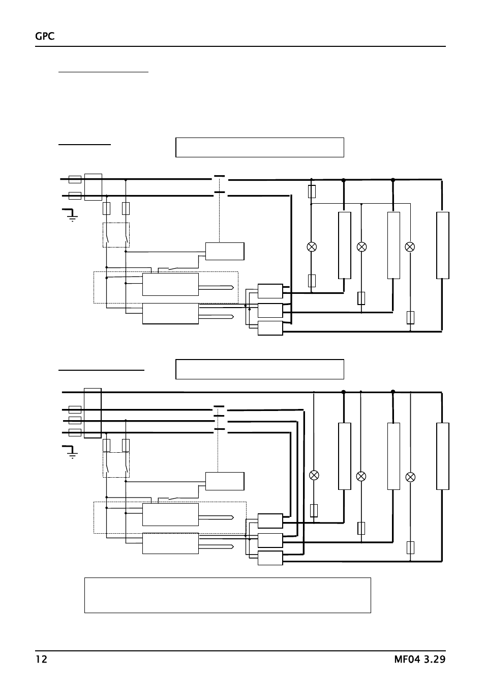 Circuit diagrams | Carbolite GPC Series User Manual | Page 12 / 16