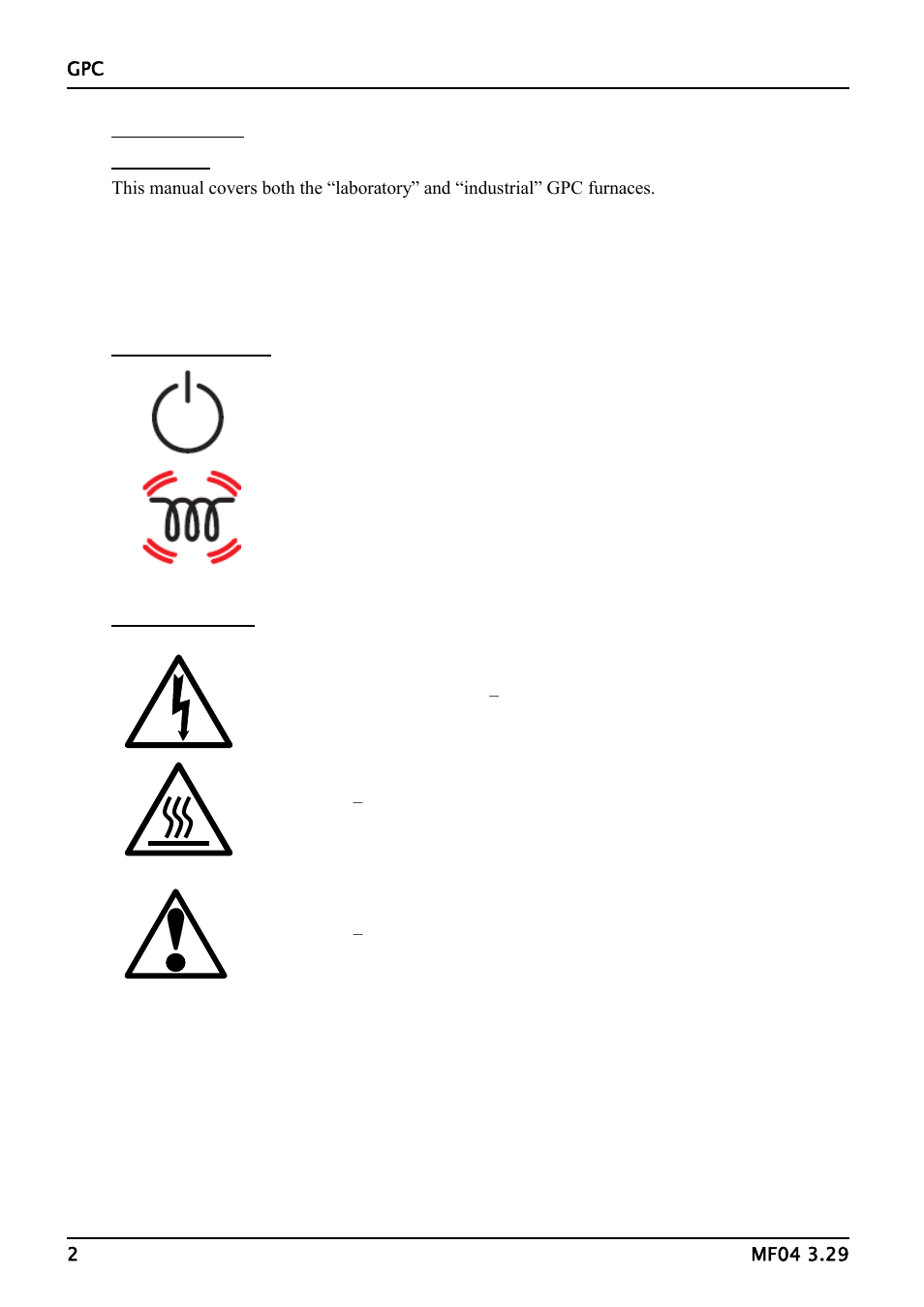 Introduction | Carbolite GPC Series User Manual | Page 2 / 16