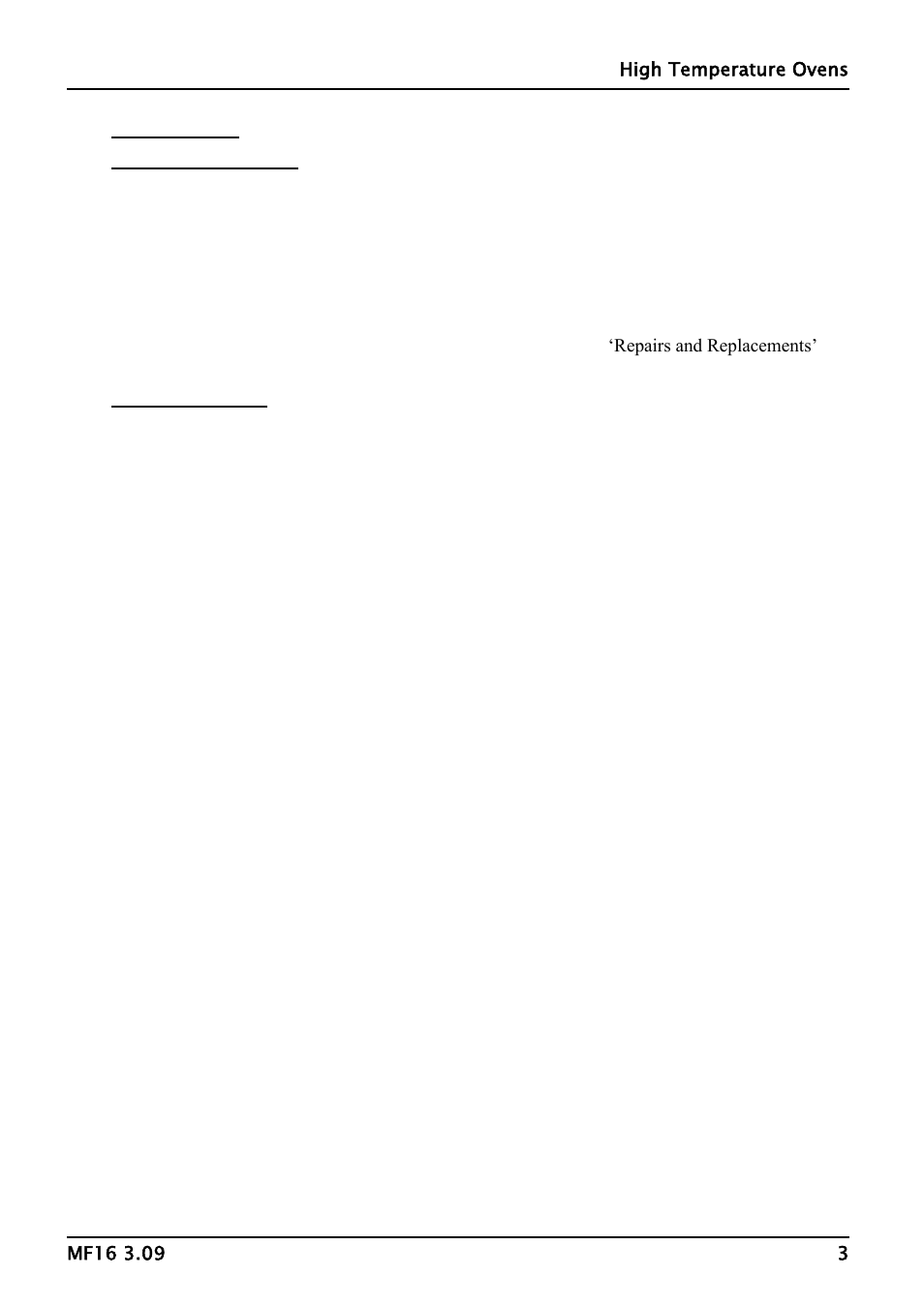 Carbolite HTMA Series User Manual | Page 3 / 16
