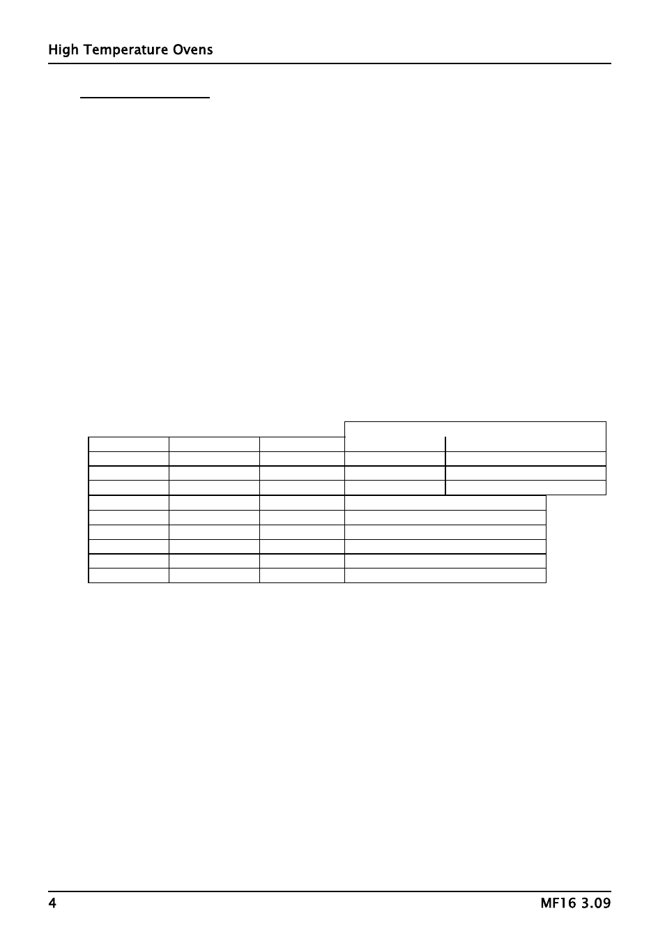 Carbolite HTMA Series User Manual | Page 4 / 16