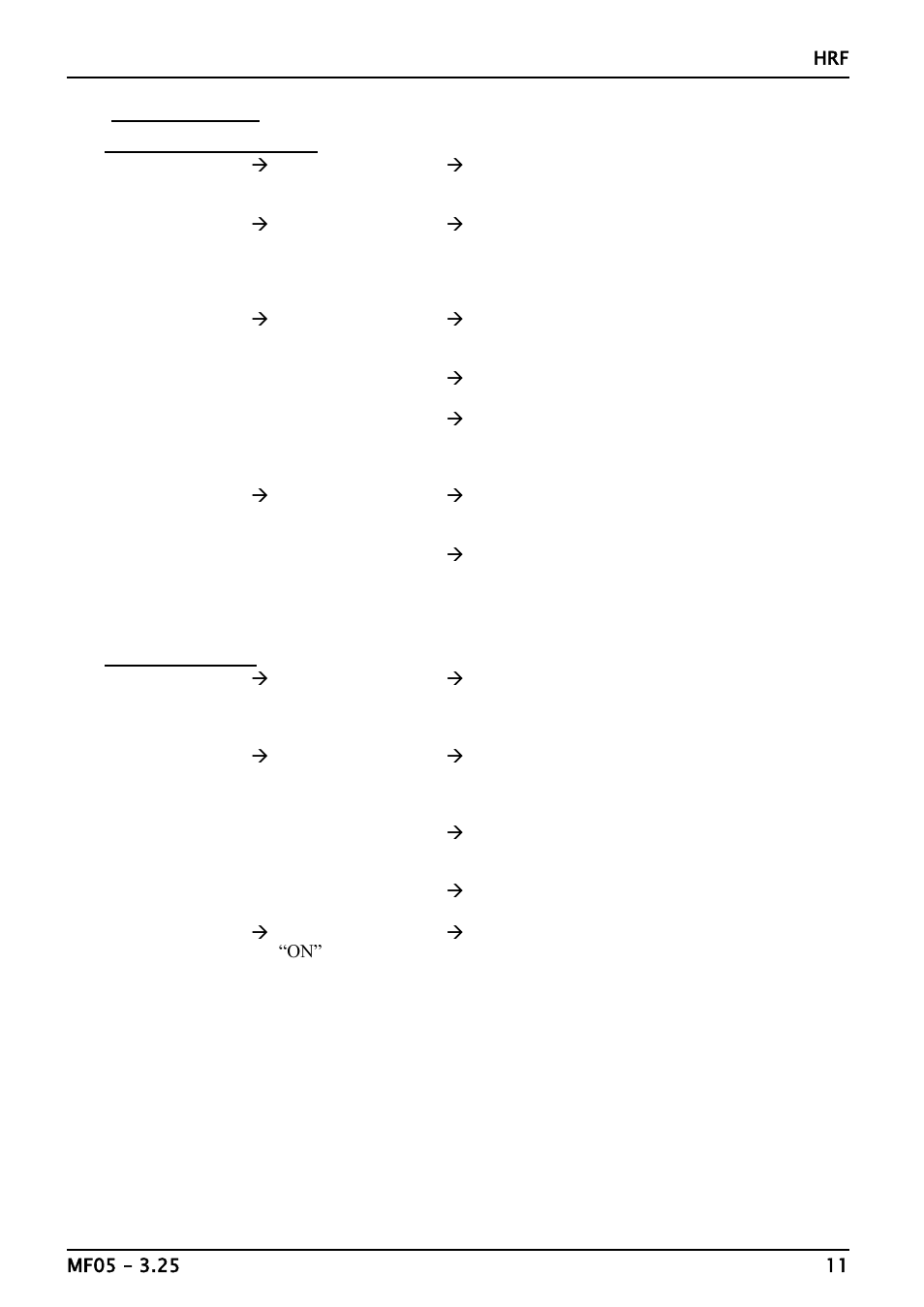 Fault analysis | Carbolite HRF (MF05) User Manual | Page 11 / 16