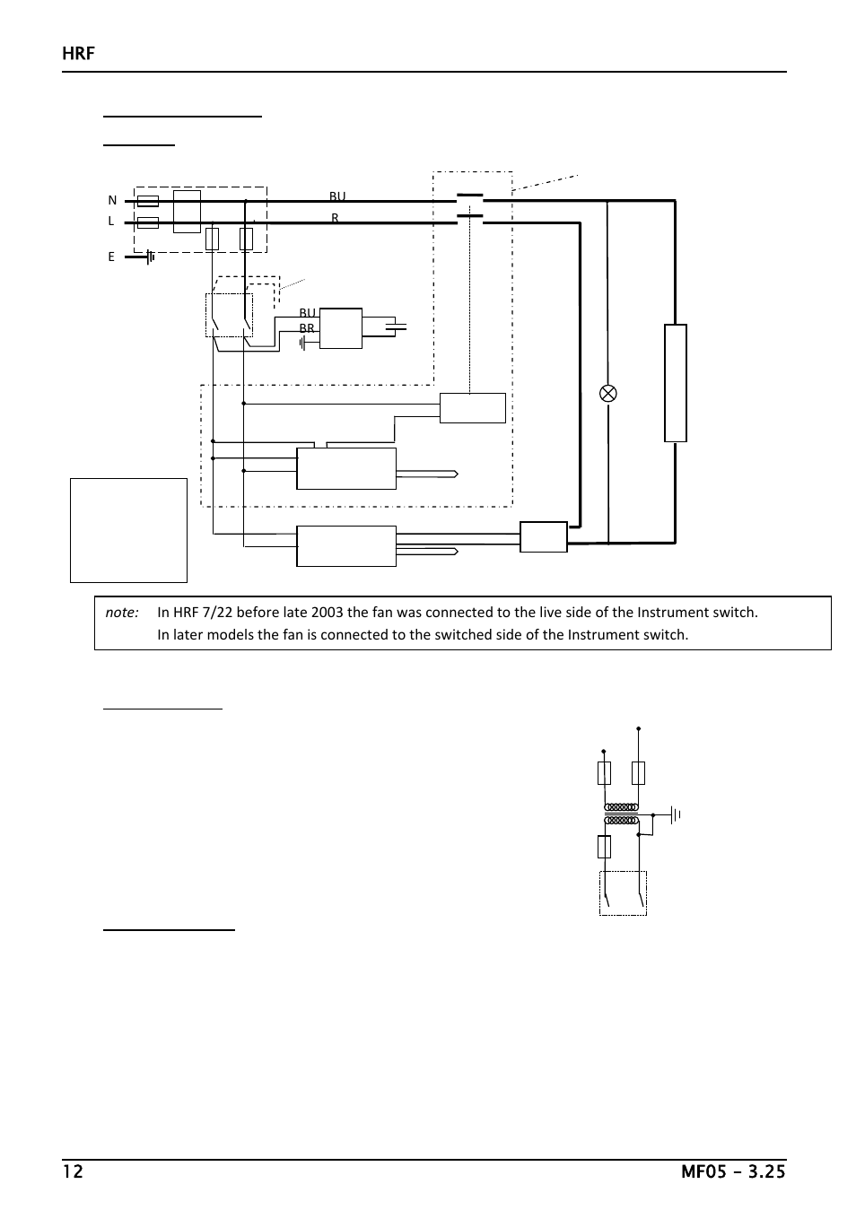 Circuit diagrams | Carbolite HRF (MF05) User Manual | Page 12 / 16