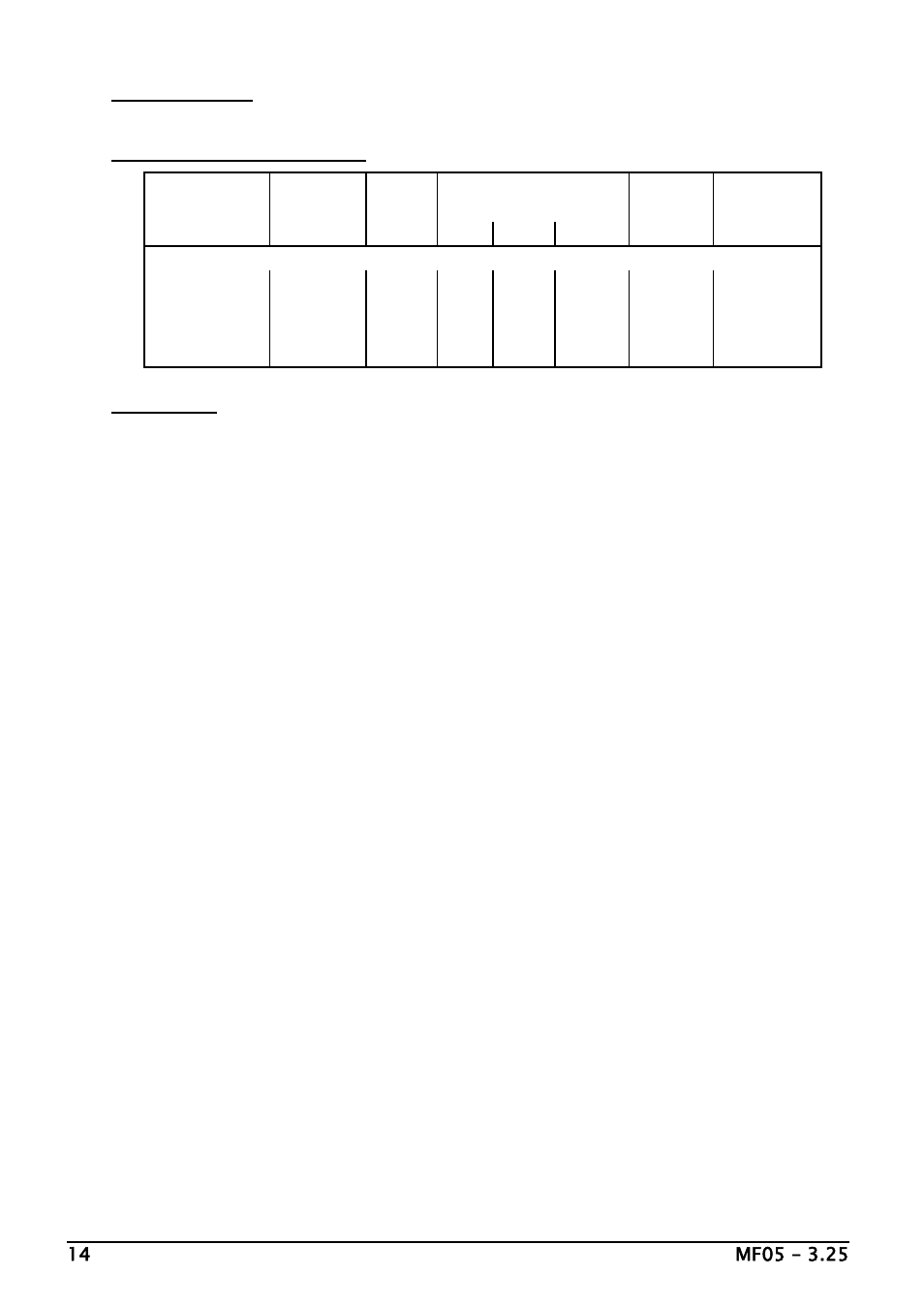 Specifications | Carbolite HRF (MF05) User Manual | Page 14 / 16
