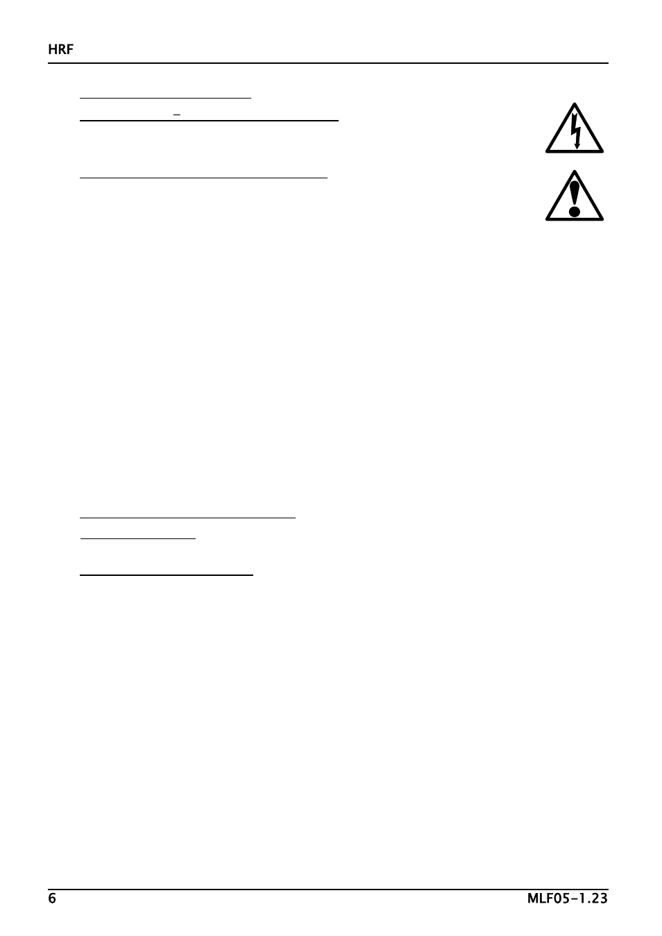 Repairs & replacements | Carbolite HRF 7/45 User Manual | Page 6 / 12