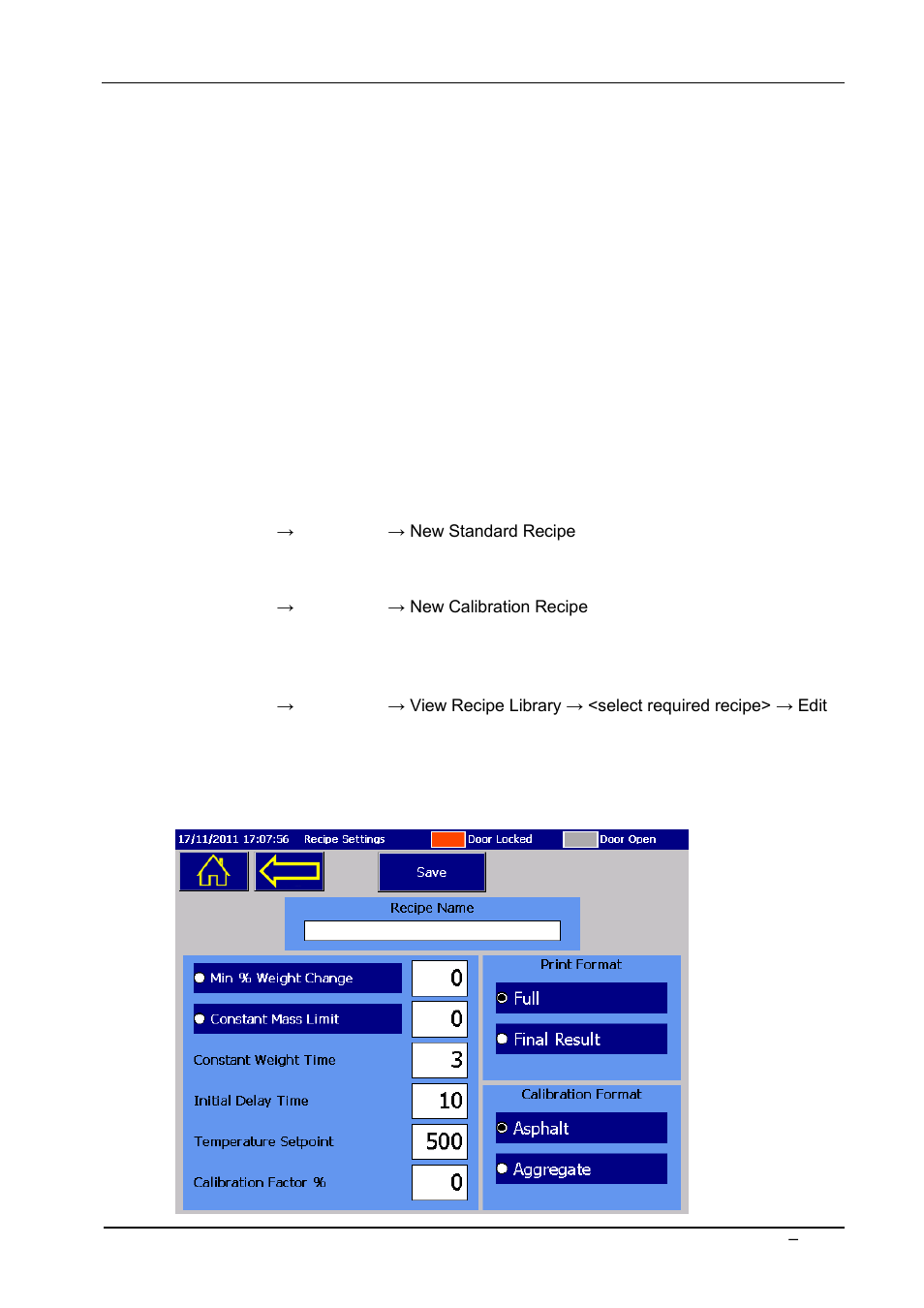 N 14, 14 recipe editor | Carbolite ABA 7/35B User Manual | Page 42 / 72