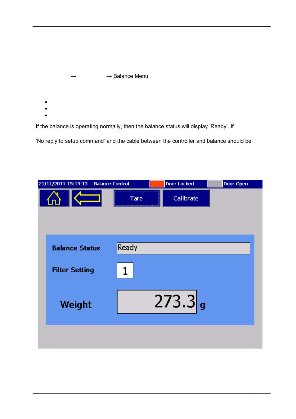 3 17 internal balance commands | Carbolite ABA 7/35B User Manual | Page 49 / 72