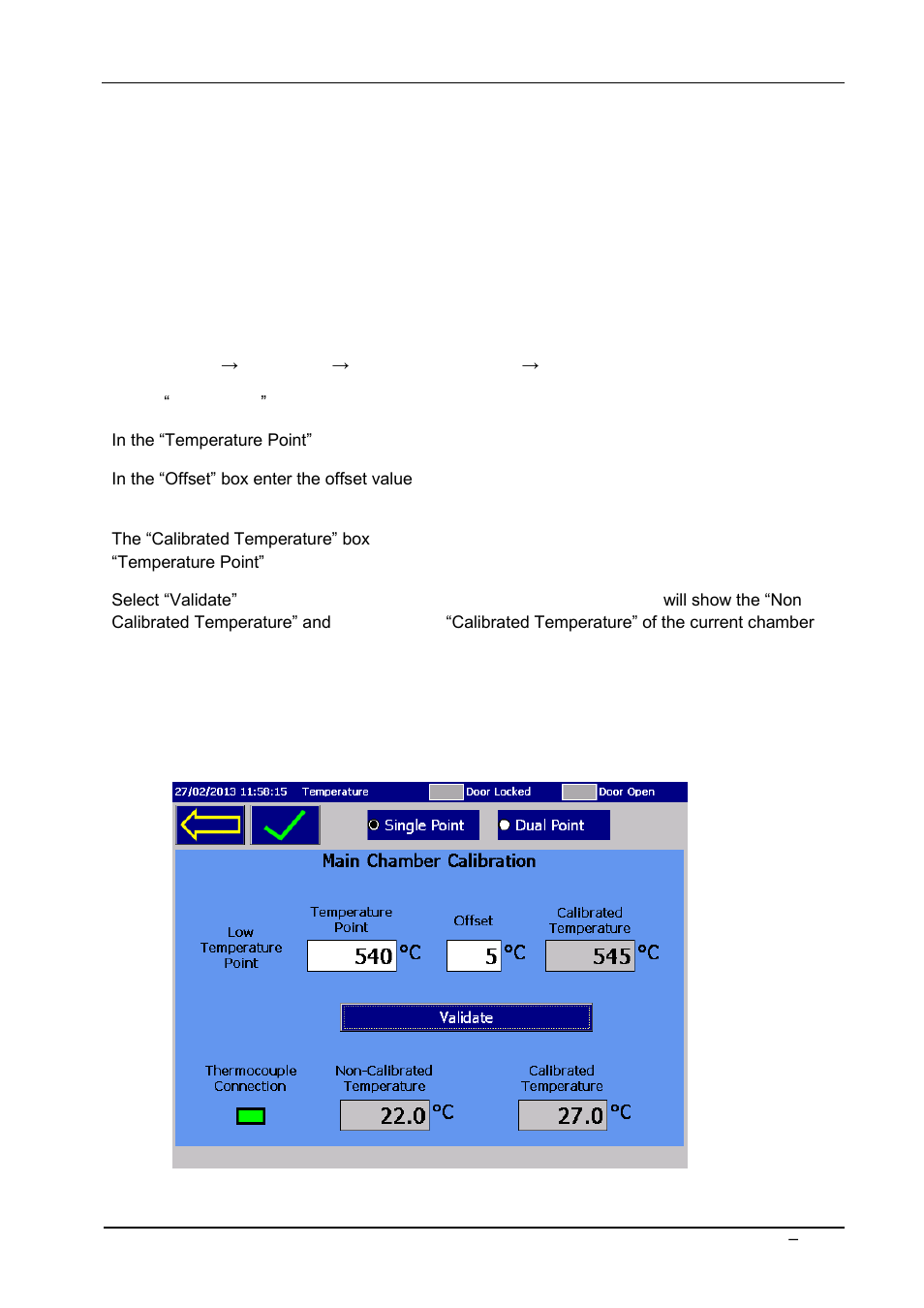 20 temperature calibration | Carbolite ABA 7/35B User Manual | Page 54 / 72