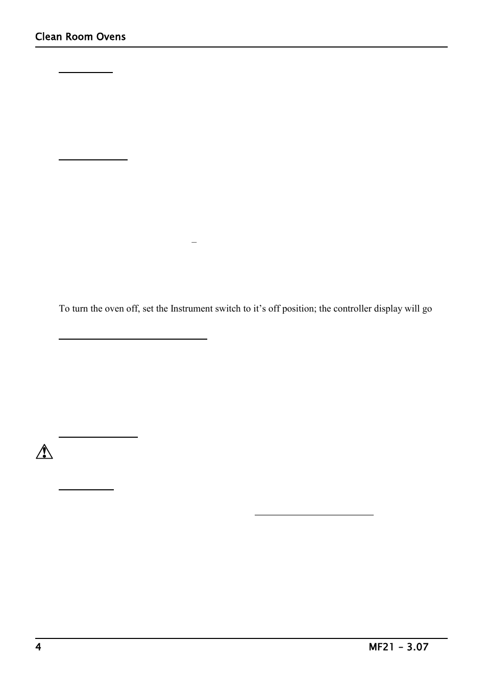 Operation | Carbolite CR Series User Manual | Page 4 / 16