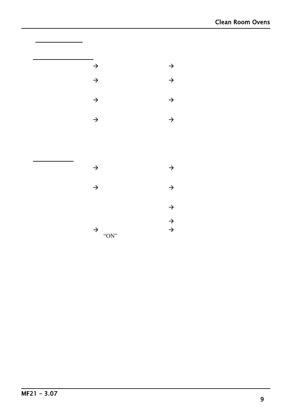 Fault analysis | Carbolite CR Series User Manual | Page 9 / 16