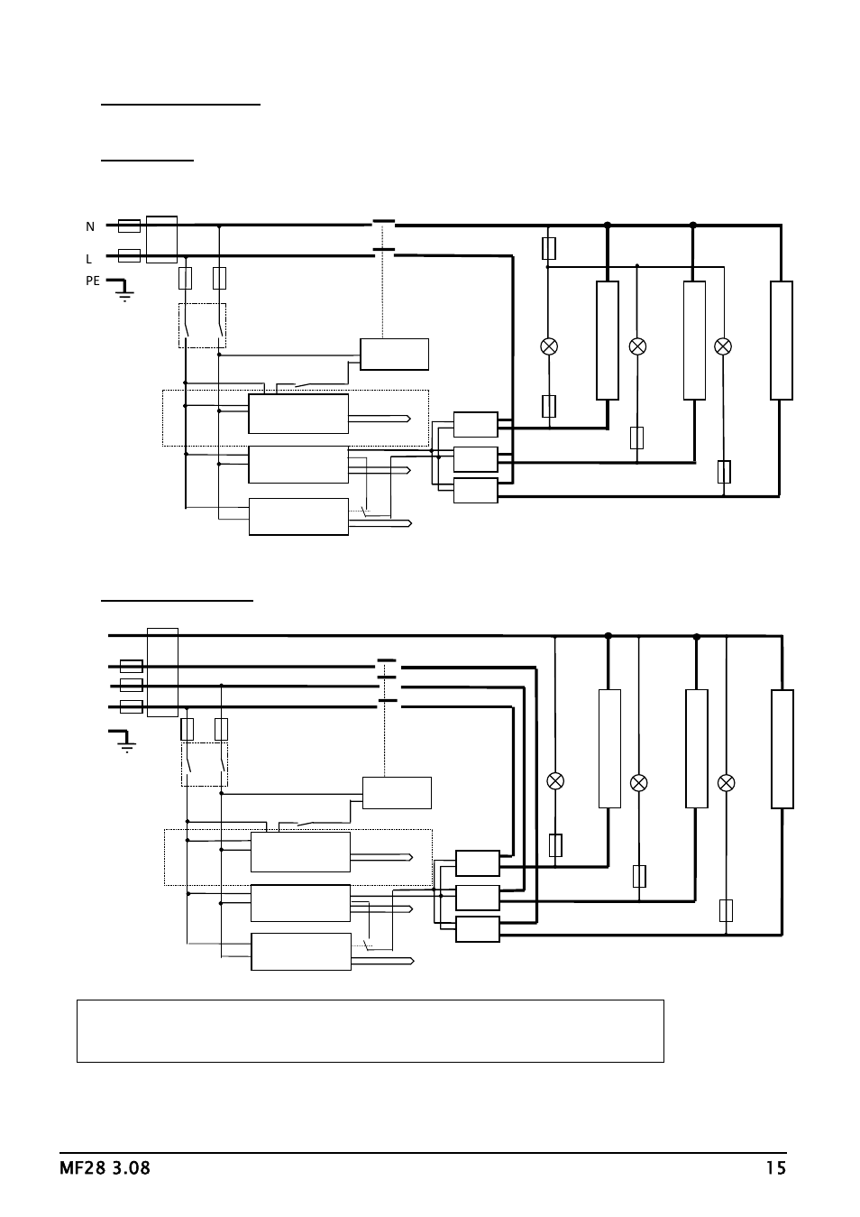 Circuit diagrams | Carbolite CF 15 - CF 60 User Manual | Page 15 / 20