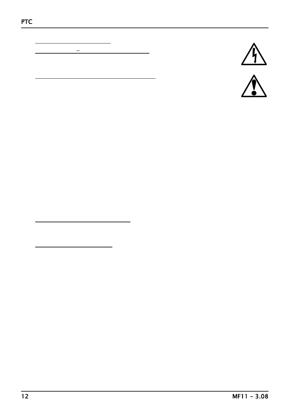 Repairs & replacements | Carbolite PTC 12/20/150 User Manual | Page 12 / 16