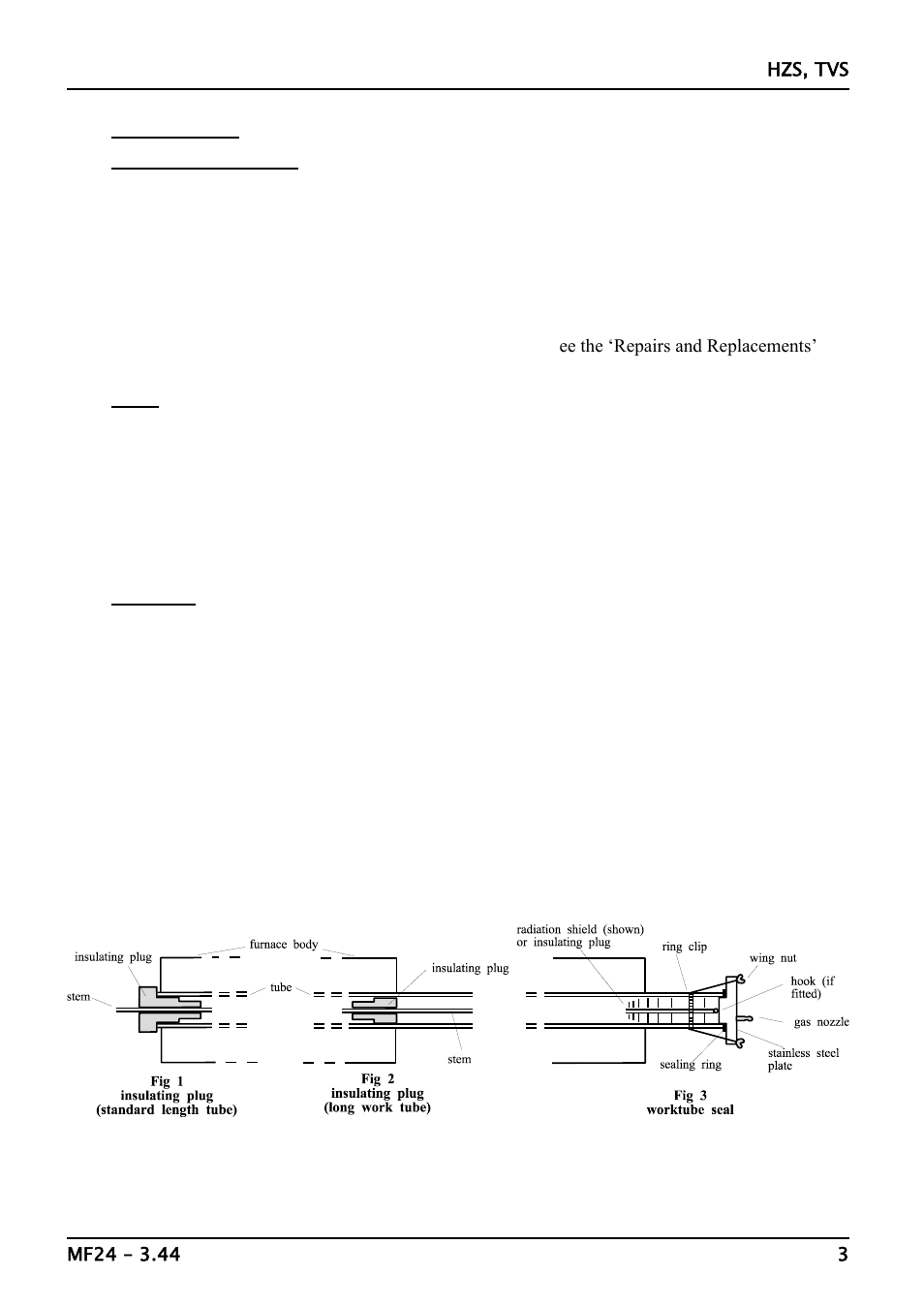 Installation | Carbolite TVS Series User Manual | Page 3 / 16