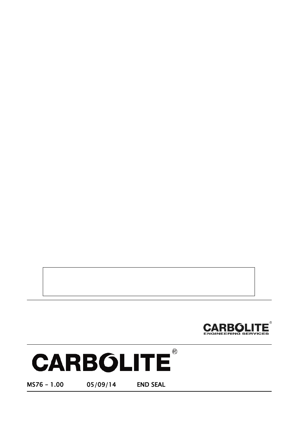 Carbolite Work Tube End Seals User Manual | Page 12 / 12