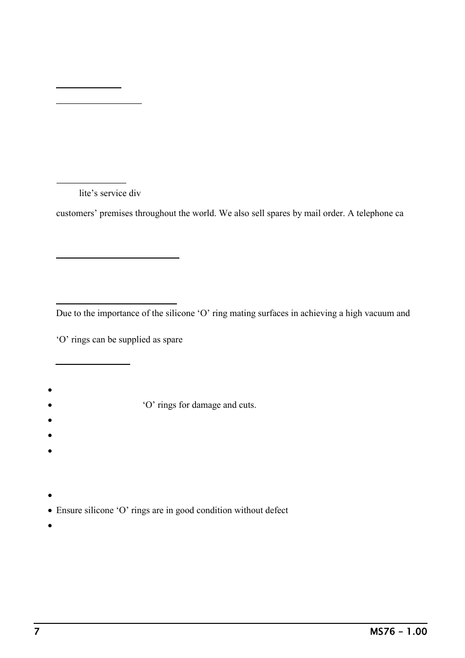 Carbolite Work Tube End Seals User Manual | Page 9 / 12