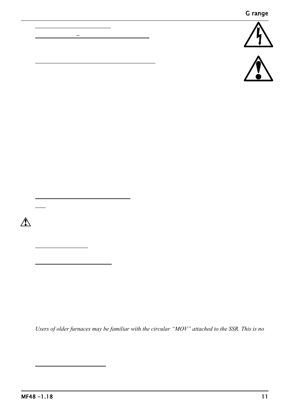 Repairs & replacements | Carbolite GVC Series User Manual | Page 11 / 24