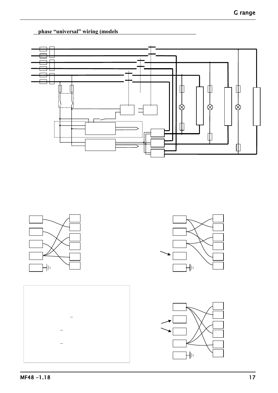 7; for, On 7.7. i, 7, but t | G range, Phase delta, Phase | Carbolite GVC Series User Manual | Page 17 / 24