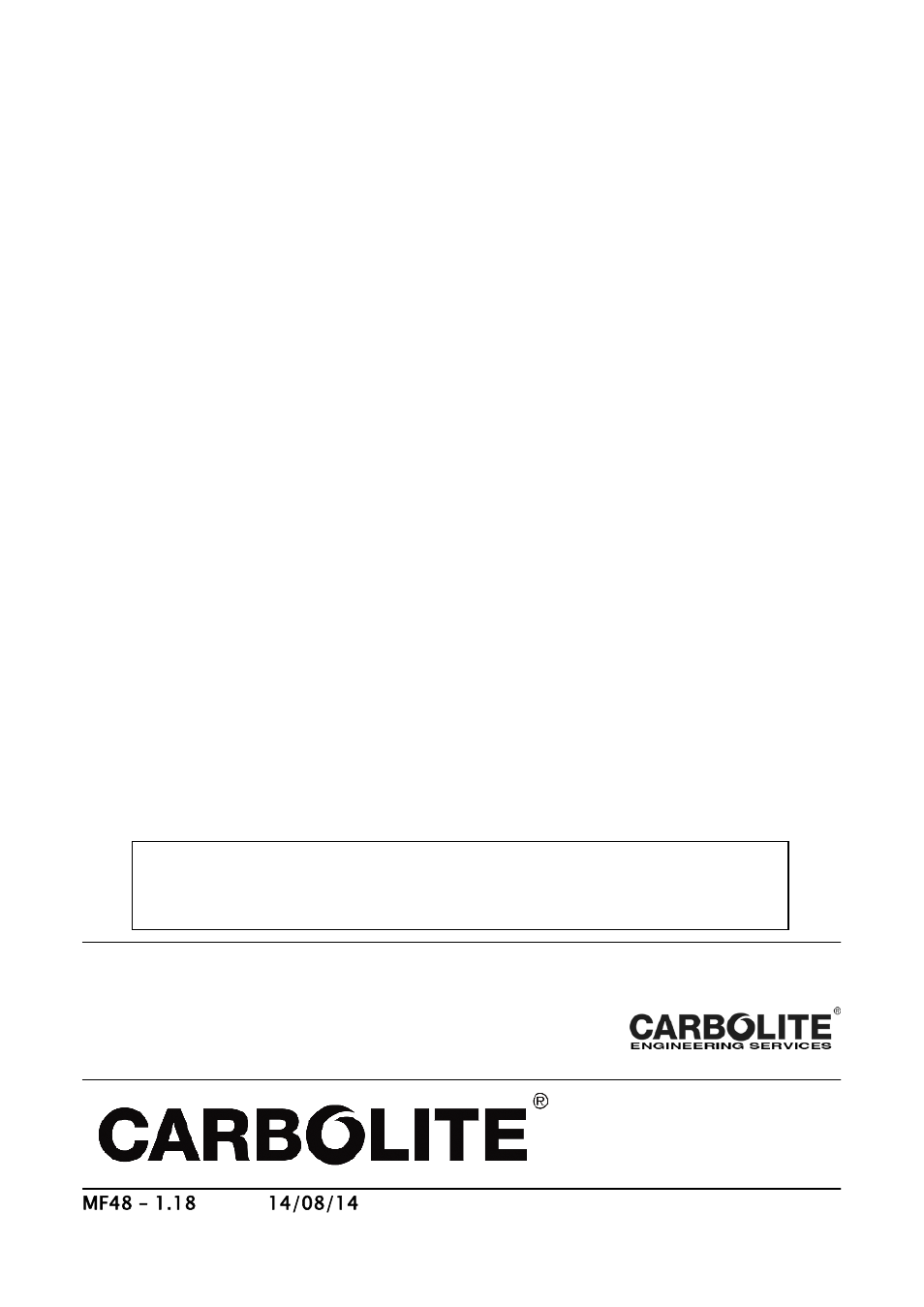 Carbolite GVC Series User Manual | Page 24 / 24