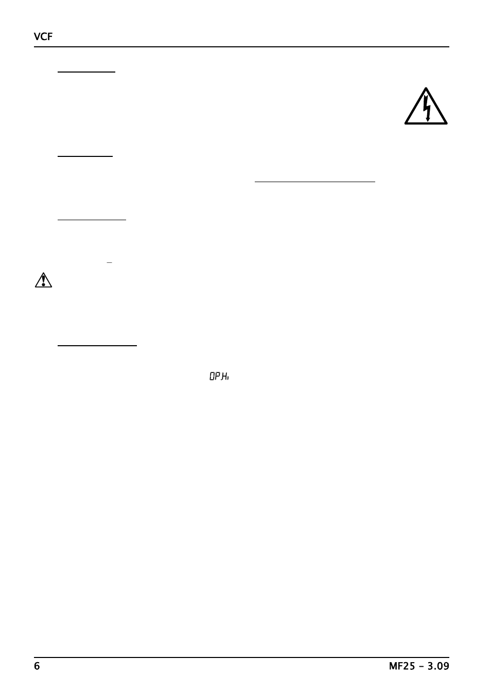 Carbolite VCF Series User Manual | Page 6 / 16