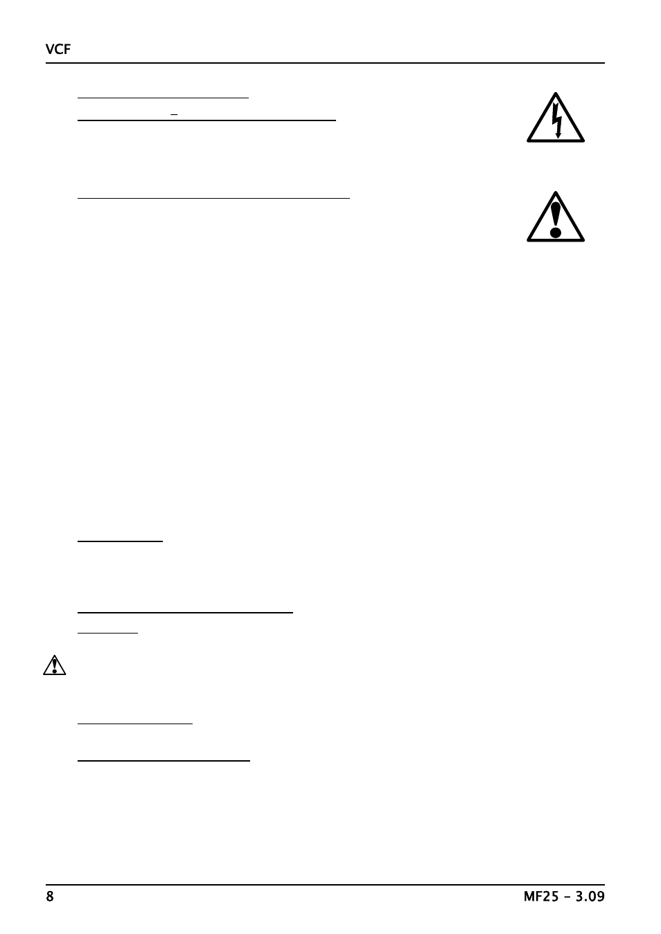 Carbolite VCF Series User Manual | Page 8 / 16