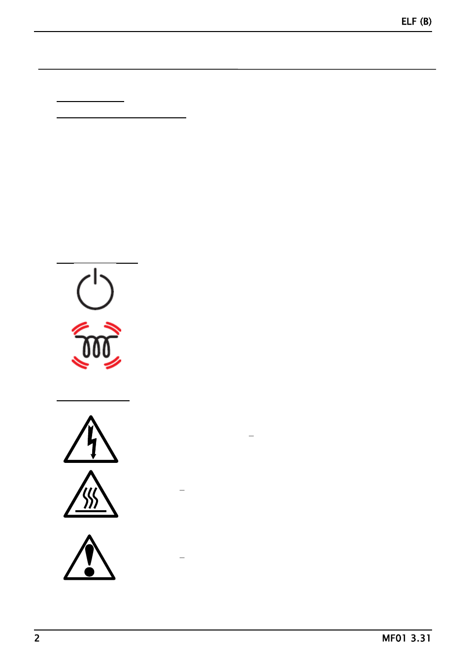 Carbolite ELF Series User Manual | Page 2 / 16
