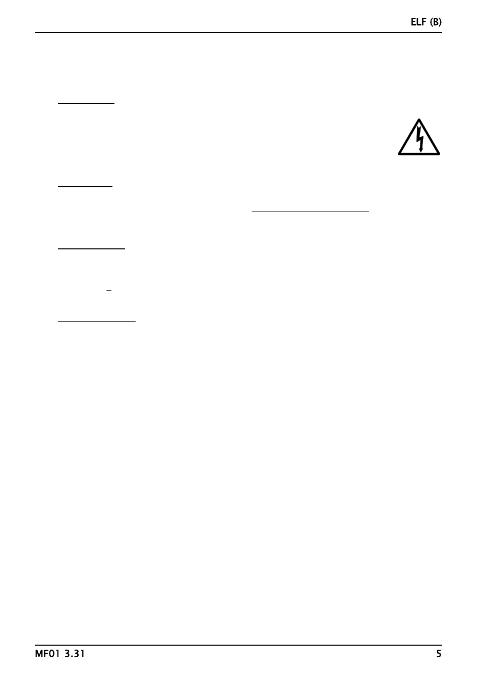 Carbolite ELF Series User Manual | Page 5 / 16