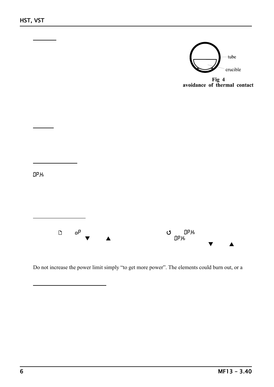 On 3.6 | Carbolite VST Series User Manual | Page 6 / 16