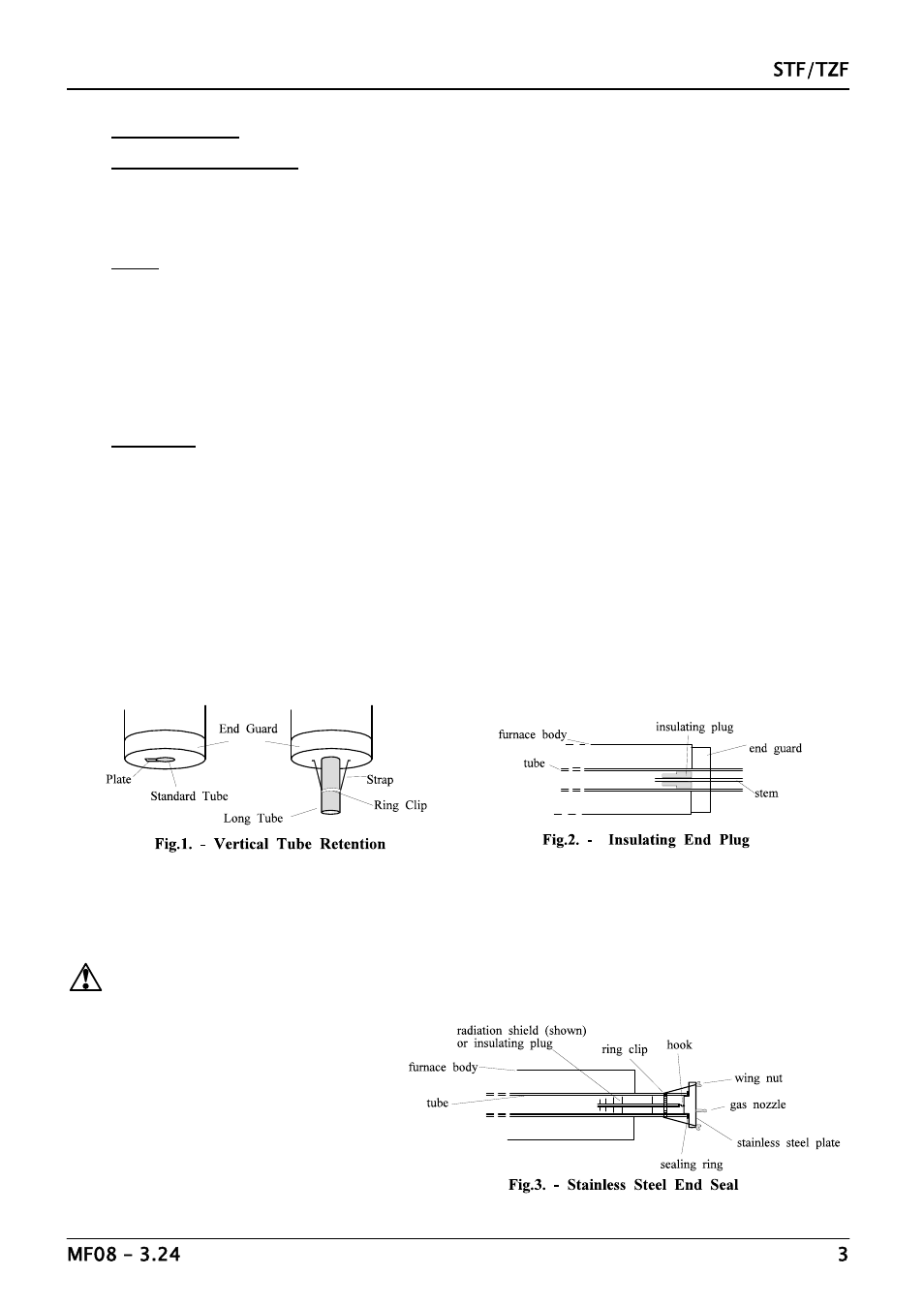 Installation | Carbolite TZF Series User Manual | Page 3 / 20