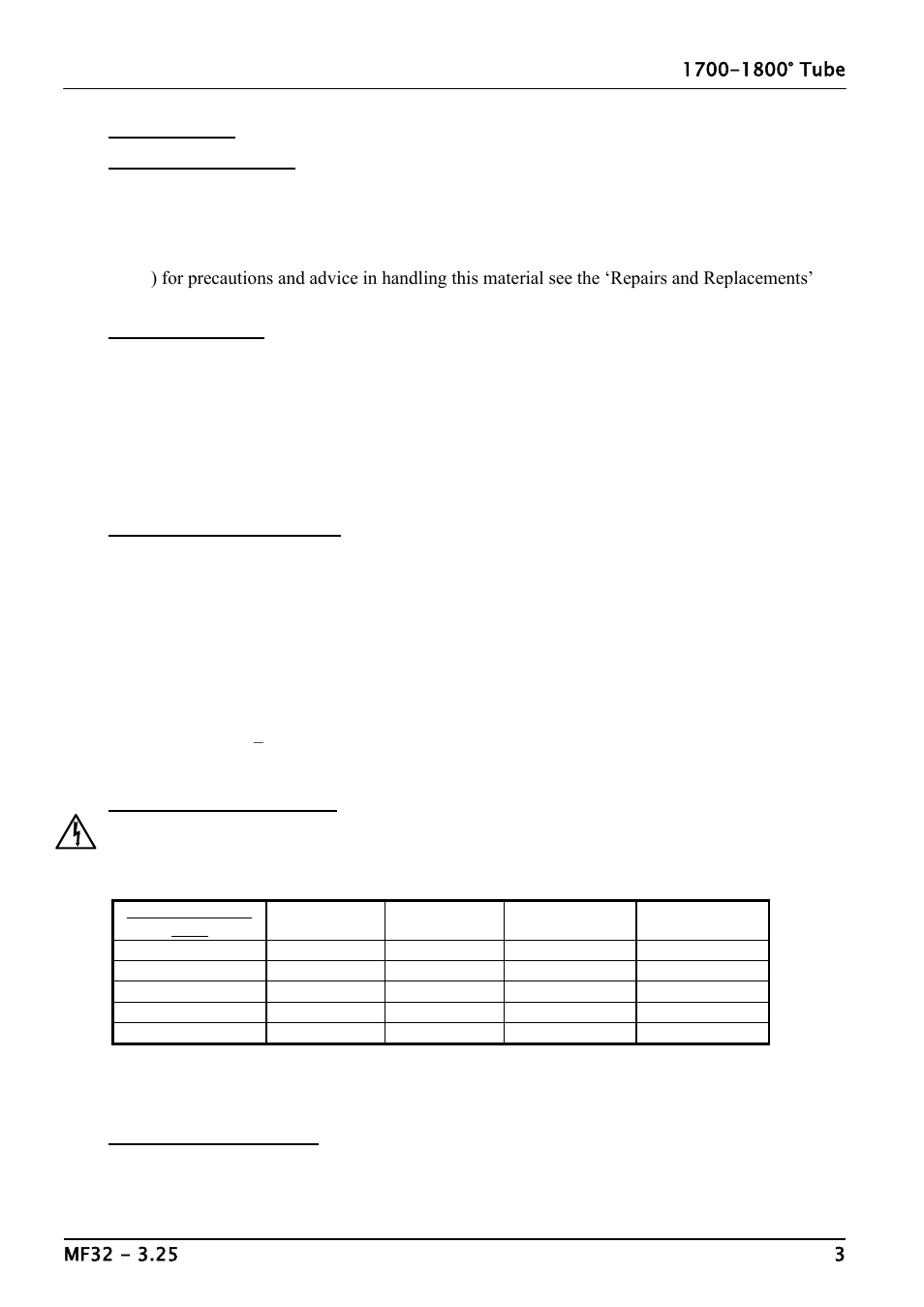 Installation | Carbolite TZF Series User Manual | Page 3 / 16