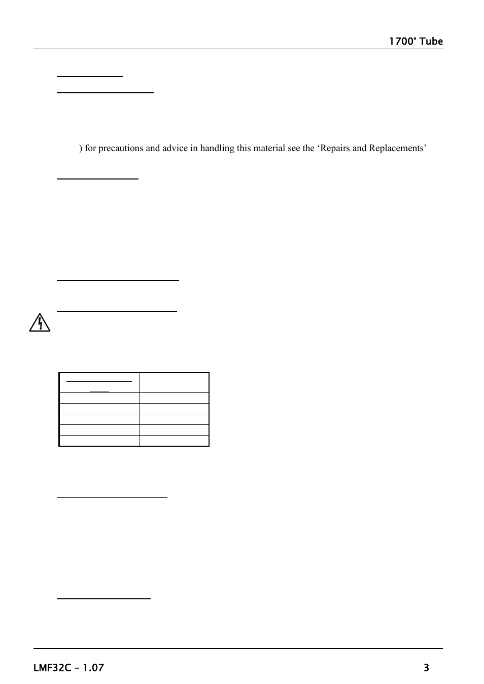 Installation | Carbolite VST 17/-- User Manual | Page 3 / 16