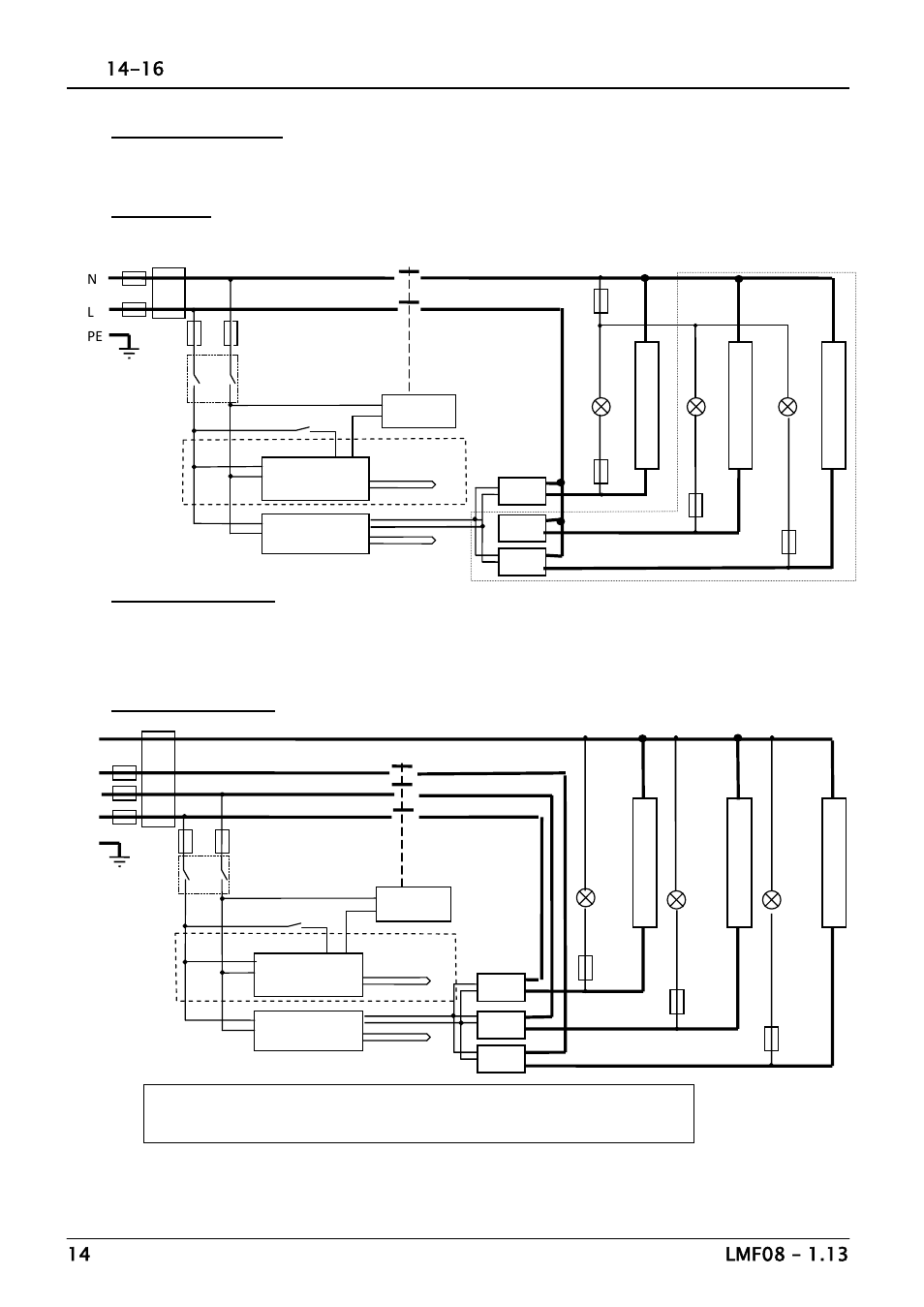 Circuit diagrams | Carbolite STF Series User Manual | Page 14 / 20