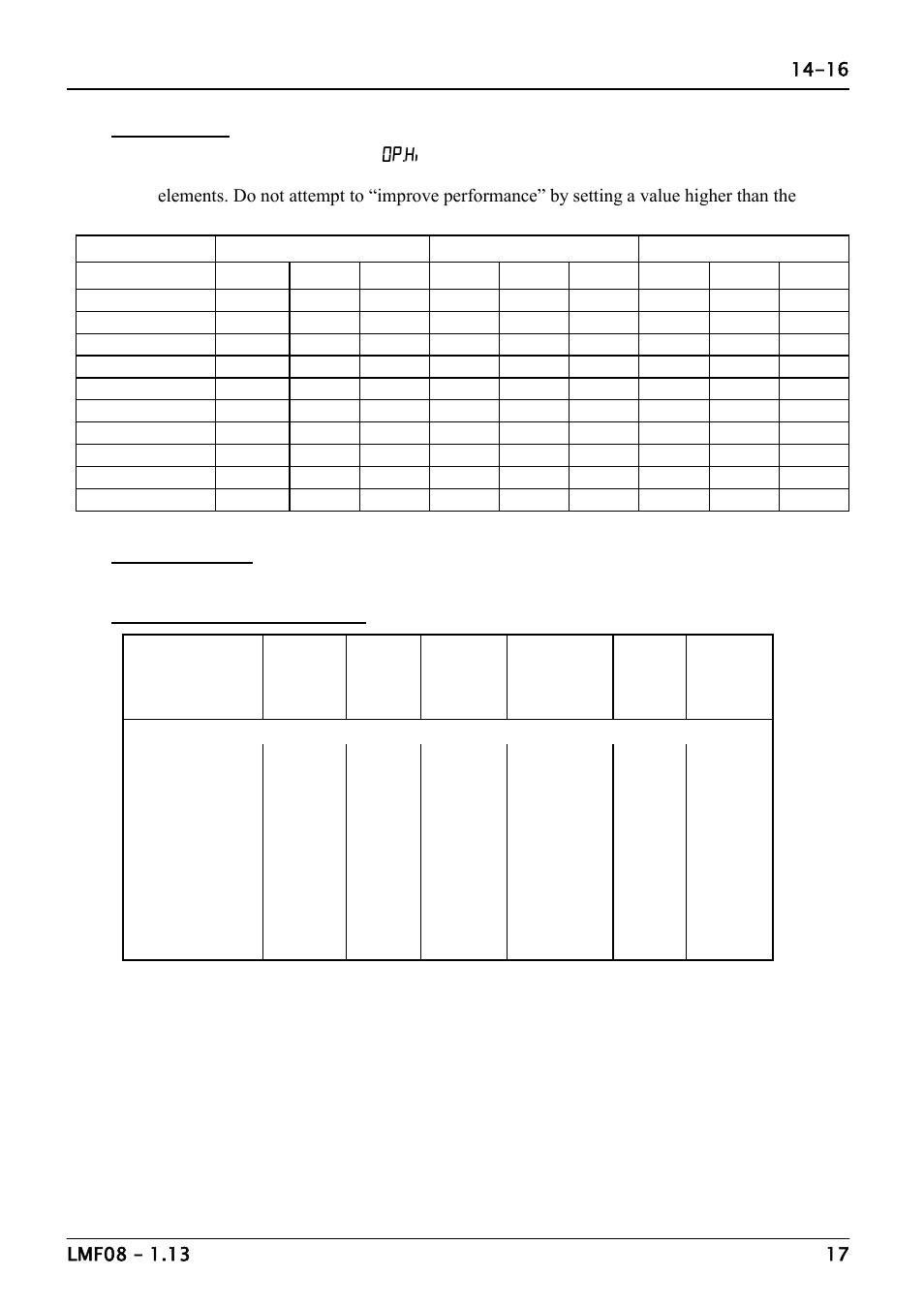 Specifications | Carbolite STF Series User Manual | Page 17 / 20