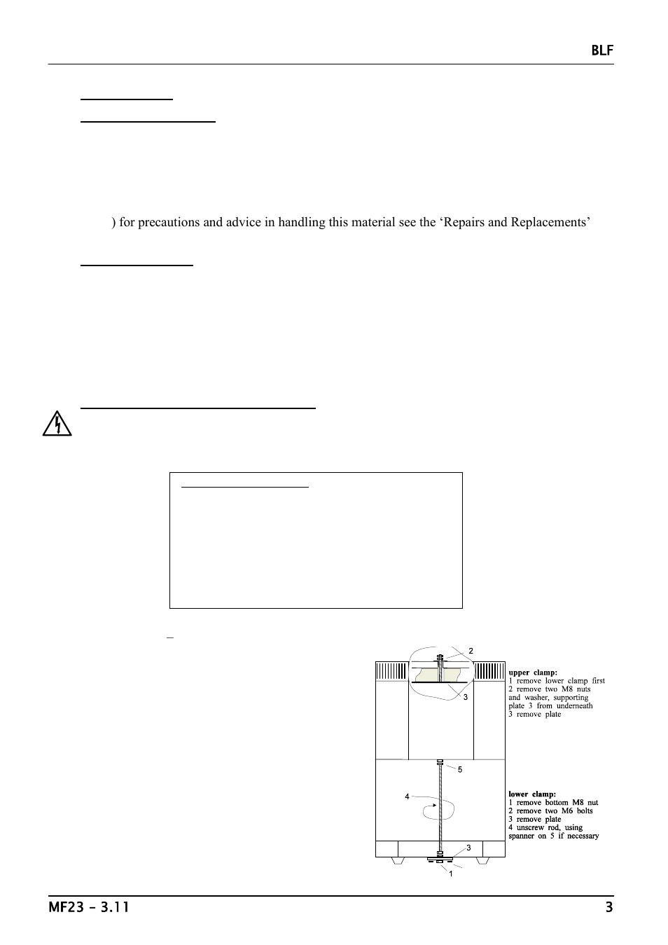 Installation | Carbolite BLF 18/21 User Manual | Page 3 / 16