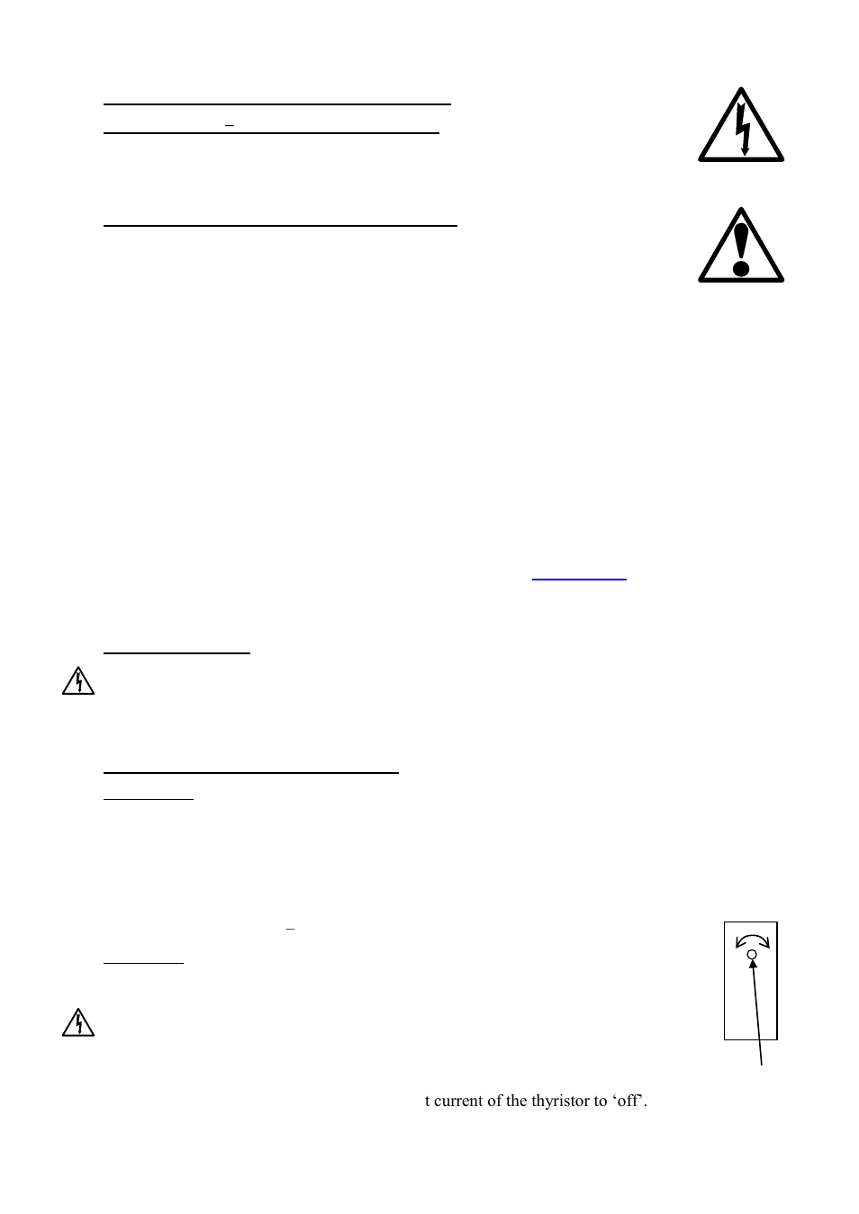 Repairs, replacements & adjustments, On 5.3). t, Ons 5.4 | On 5.4 | Carbolite HTF 18 User Manual | Page 10 / 20