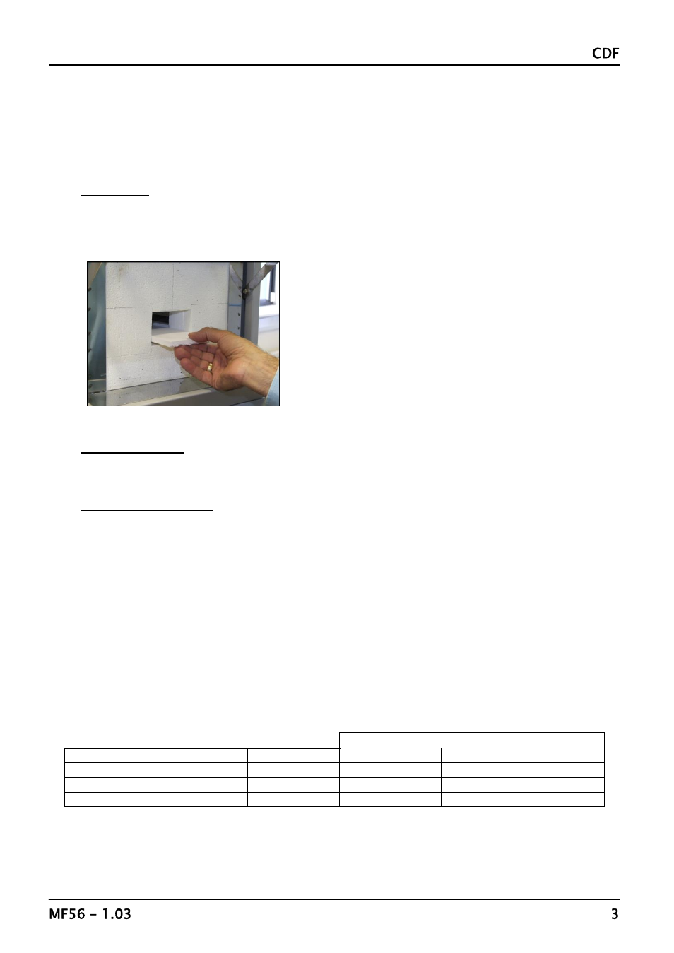 Carbolite CDF 15/1b User Manual | Page 3 / 16