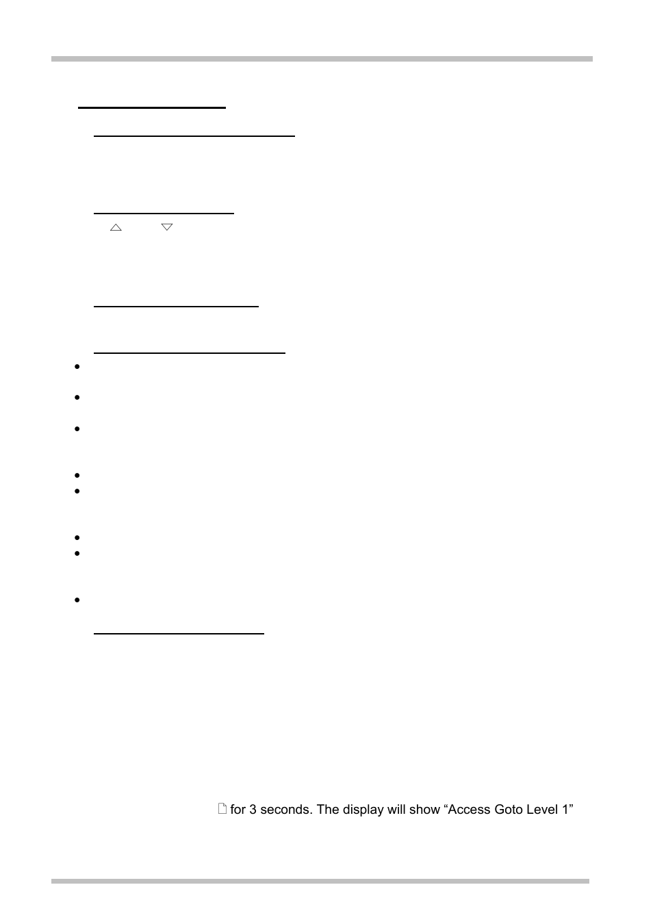 Quick start guide, Operation as a simple controller, Changing the setpoint | Resetting the programmer, Operating the current program, Understanding user levels, 3 quick start guide | Carbolite 3508 User Manual | Page 6 / 24