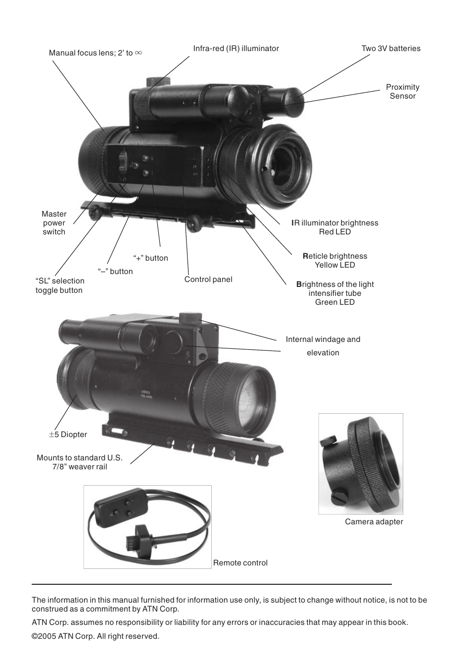 ATN Mk6500 User Manual | Page 2 / 12