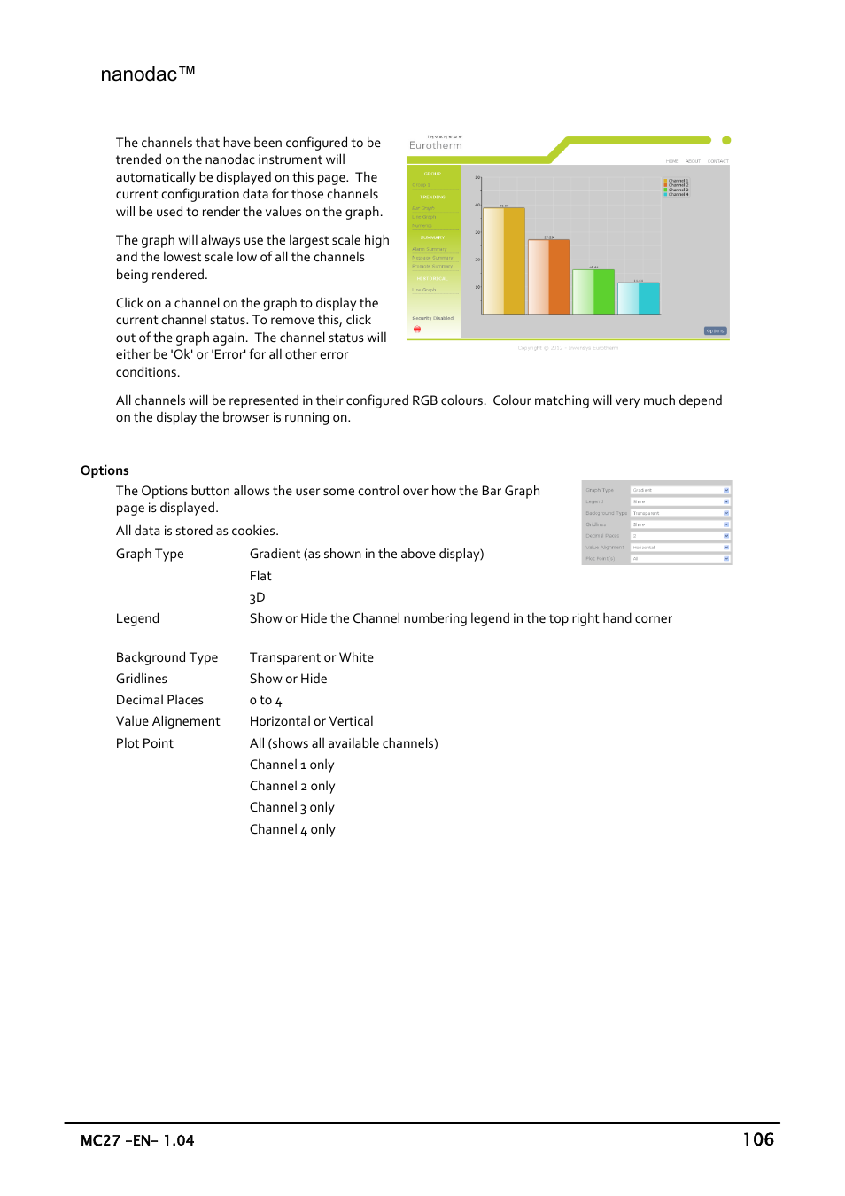 Nanodac | Carbolite nanodac User Manual | Page 108 / 122