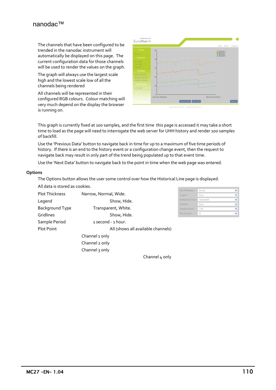 Nanodac | Carbolite nanodac User Manual | Page 112 / 122