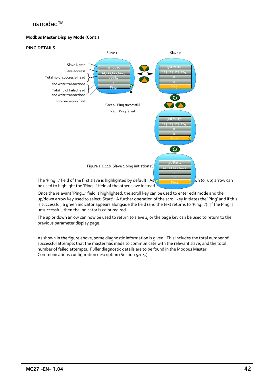Nanodac | Carbolite nanodac User Manual | Page 44 / 122