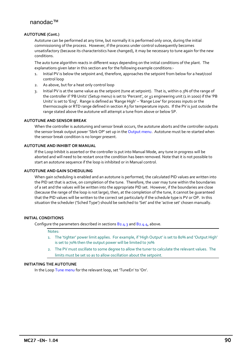 Nanodac | Carbolite nanodac User Manual | Page 92 / 122