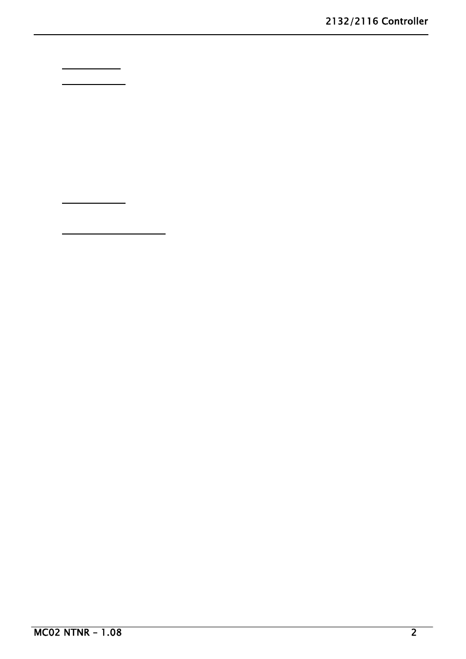 Description | Carbolite 2116 without timer & ramp User Manual | Page 2 / 8