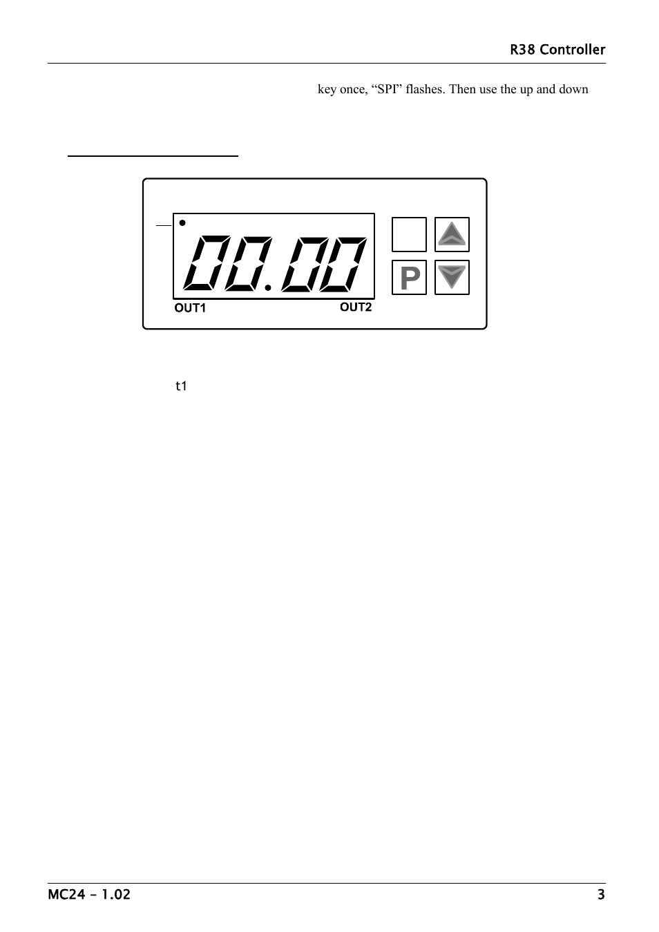 Process timer (if fitted) | Carbolite R38 User Manual | Page 3 / 4