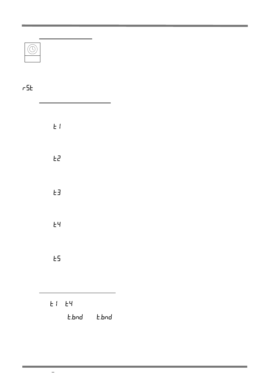 Resetting the timer, Timer function description, The timer temperature band | Timer function table | Carbolite 301 User Manual | Page 11 / 24