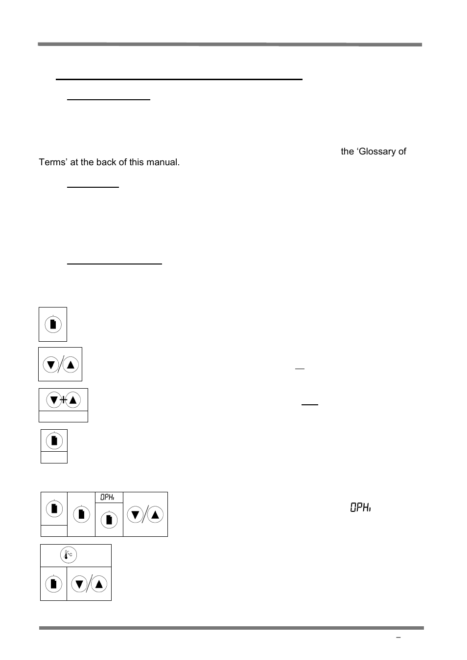 Introduction to the controller and manual, Using this manual, Pid control | Key stroke diagrams, 1 introduction to the controller and manual | Carbolite 301 User Manual | Page 4 / 24