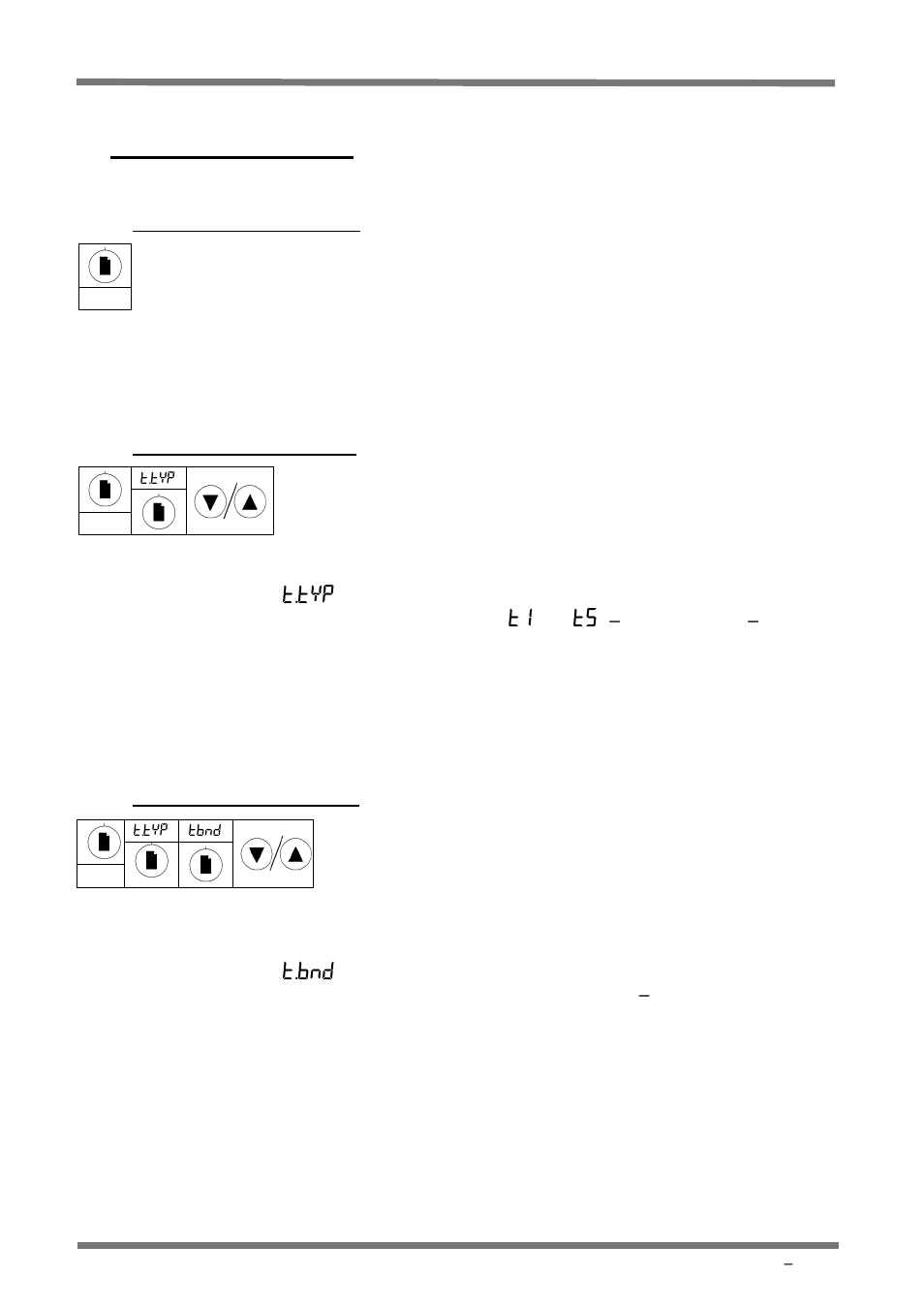 Entering the set up menu, Changing the timer type, Changing the timer band | 3 advanced operation | Carbolite 301 User Manual | Page 8 / 24