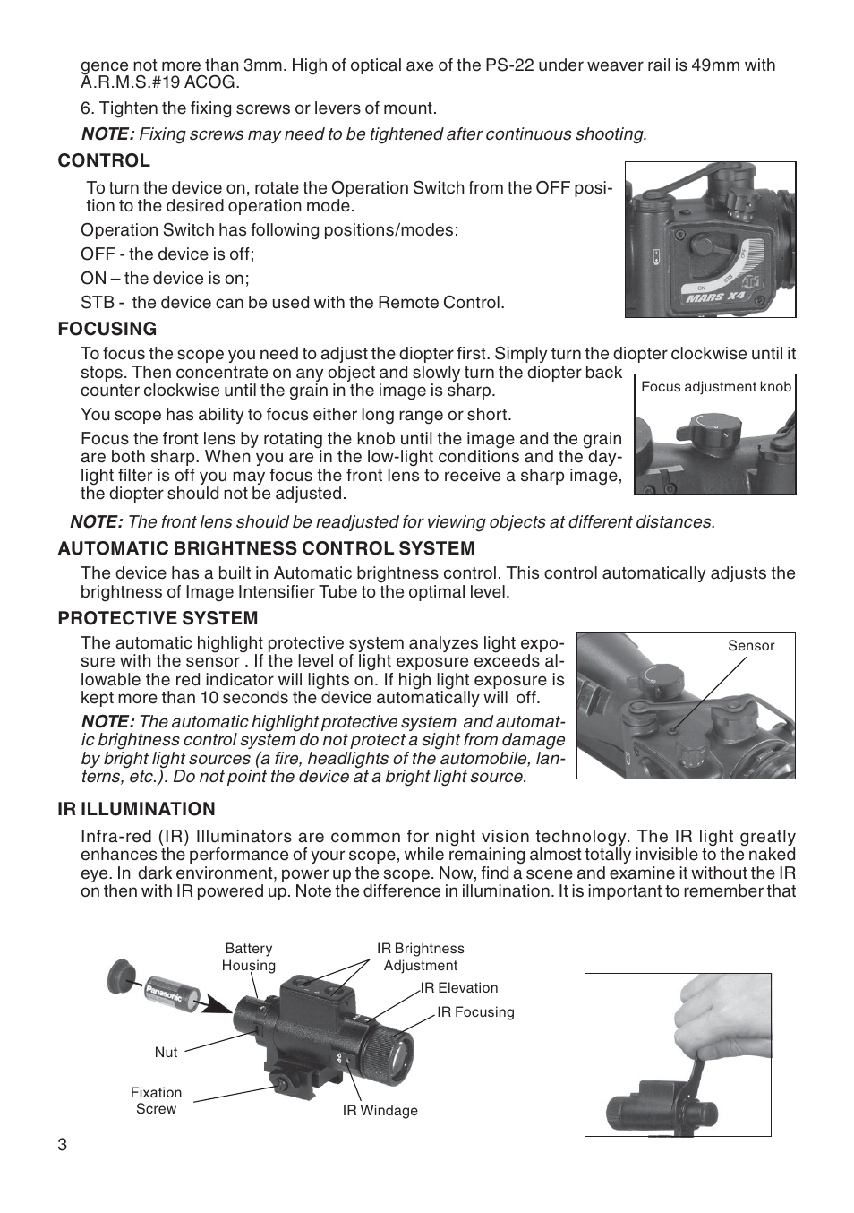 ATN MArs x4 User Manual | Page 4 / 8