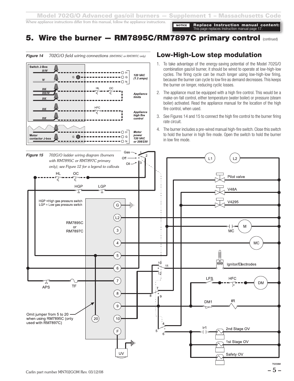 Low-high-low step modulation | Carlin 702G/O Mass Code Supp. User Manual | Page 5 / 8